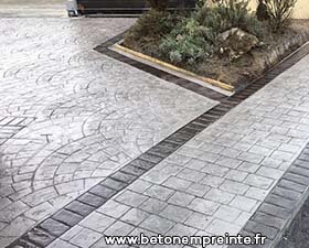 Béton Imprimé Château Gontier